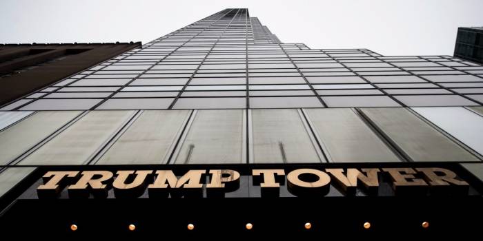 Donald Trump de retour à la Trump Tower
