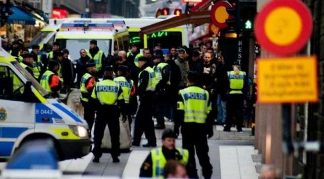 Huge explosion at police station in Sweden