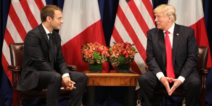 Emmanuel Macron : "Je ne céderai rien aux équilibres de l'accord de Paris"