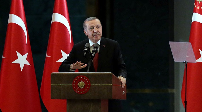 Erdogan: « Nous étions préoccupés par le lancement des missiles sur la Syrie depuis la mer Caspienne »