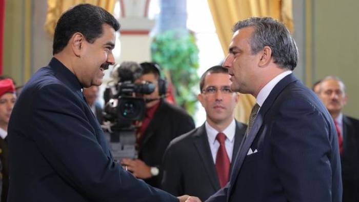 El embajador de España en Venezuela presenta sus credenciales a Nicolás Maduro