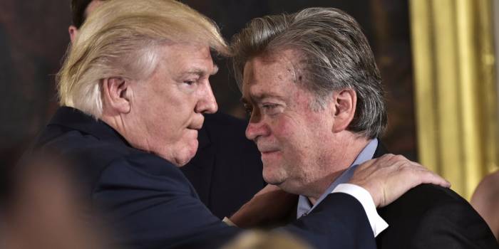 Steve Bannon veut continuer à se battre "pour Trump"