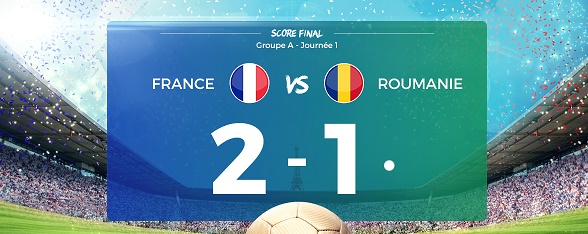 Euro 2016 : la France bat la Roumanie sur le fil (2-1)