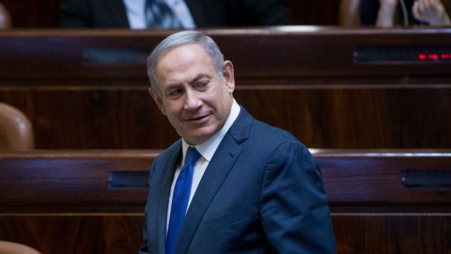 Netanyahu, en désaccord avec le programme républicain, préfère 2 états