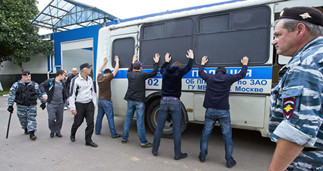 Moskva polisi həmyerlilərimizi saxlayıb