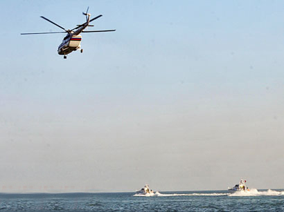 Azerbaijani navy, air forces holding large-scale drills