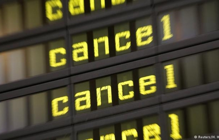 North Sea storm forces flight cancellations at Amsterdam