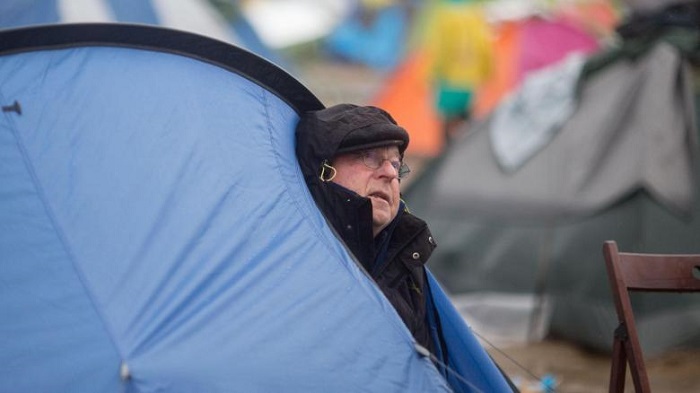 Was Blümchen in Idomeni zu sehen bekam