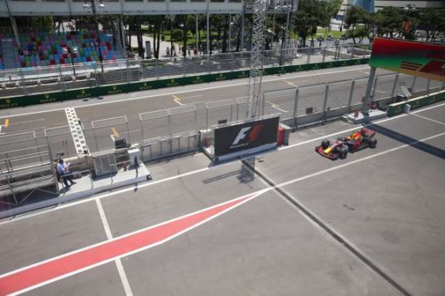 F1 second free practice session starts in Baku
