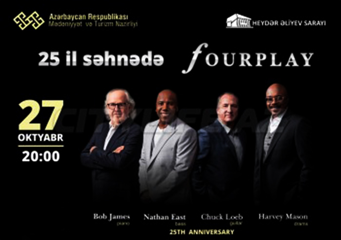 Famous "Fourplay" jazz band perform in Baku