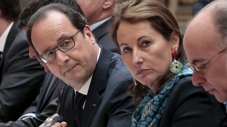 French president revives political duo with his ex