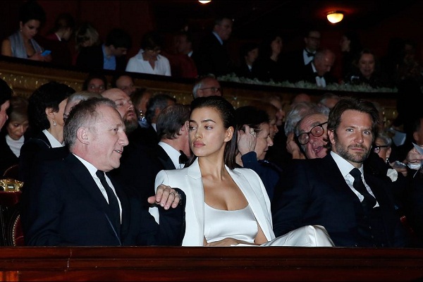 Bradley Cooper et Irina Shayk, Chics et amoureux à l`opéra Garnier