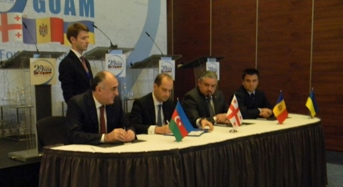 FMs of GUAM member countries sign Tbilisi Declaration