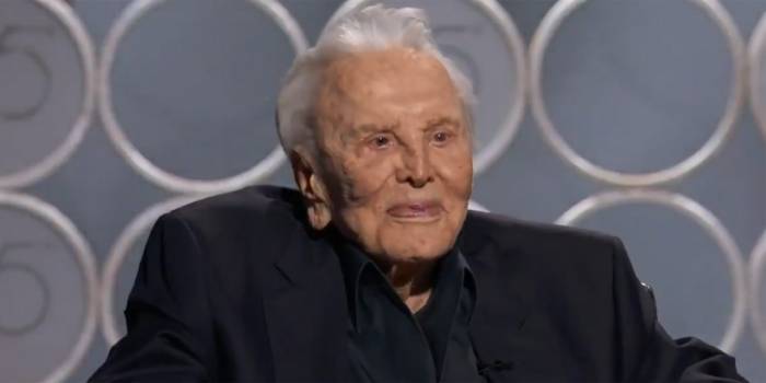 Golden Globes : à 101 ans, Kirk Douglas acclamé
