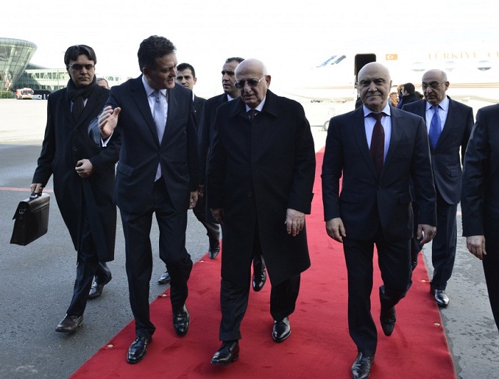 Le président de la Grande Assemblée Nationale de Turquie est en Azerbaïdjan