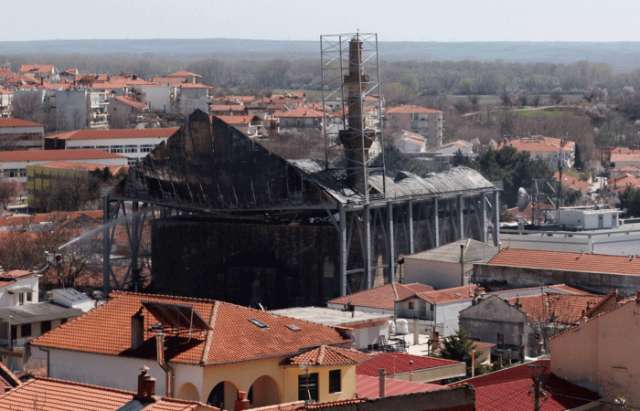 Grèce : une mosquée, monument ottoman, endommagée par un incendie