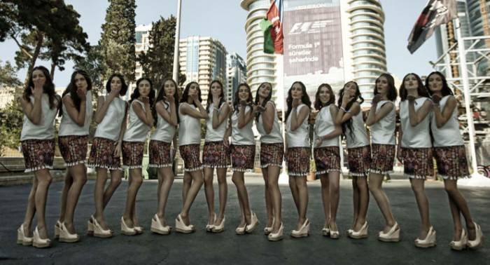 GRID GIRLS GP ASERBAIDSCHAN 2017: Heiße Küsschen aus Baku