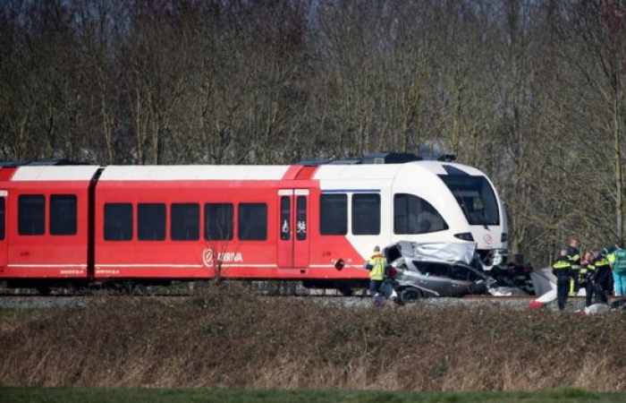 Dutch train crash near Harlingen leaves two dead