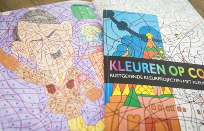 Hitler colouring book removed by Dutch shop after outrage