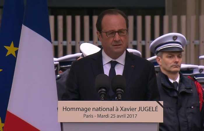 La France a rendu hommage au policier tué