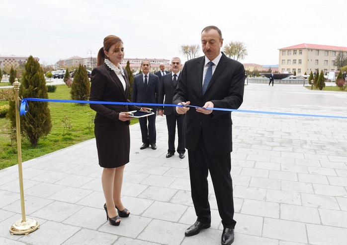 Le président Ilham Aliyev a inauguré l’Hôpital de la République autonome du Nakhitchevan