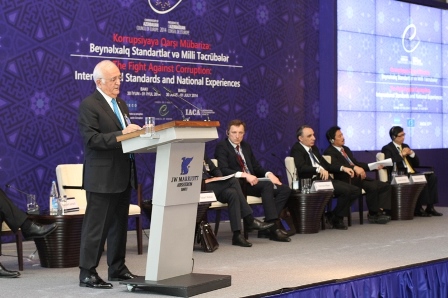 Bakıda korrupsiya müzakirəsi - FOTOLAR