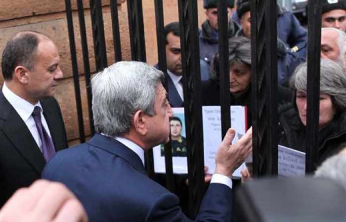 El preso político armenio hace la huelga de hambre