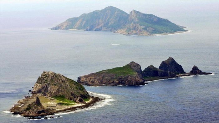 China edifica muelle para buques de guerra cerca de las islas en disputa