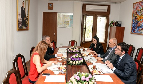 İsrail səfiri AzərTac-da olub