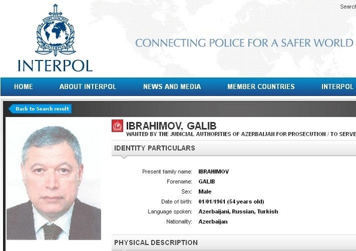 L’Azerbaïdjan lance un mandat d`arrêt international contre un chef d’entreprise