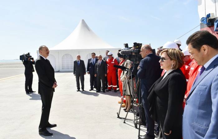 Ilham Aliyev: «Sans «Contrat du siècle», l'Azerbaïdjan ne serait pas en mesure d'atteindre un tel développement»