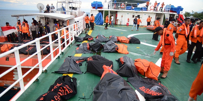 Indonésie: un naufrage fait 63 morts