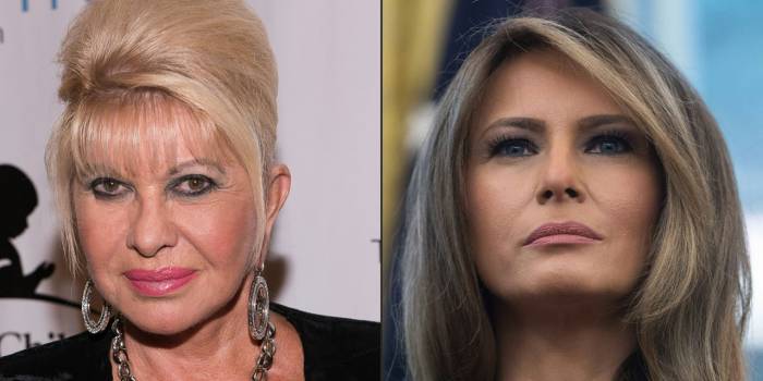 Ivana Trump Première dame des Etats-Unis ? Melania Trump n'apprécie pas