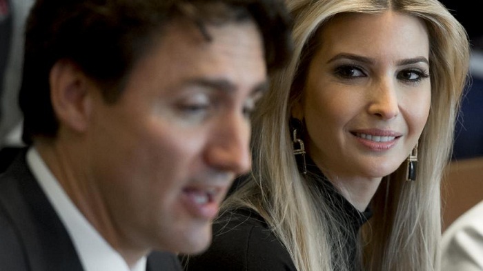 Ivanka Trump en pleine lumière lors de la visite de Justin Trudeau