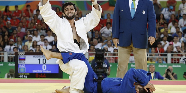 JO de Rio 2016: Beslan Mudranov apporte sa première médaille d`or à la Russie