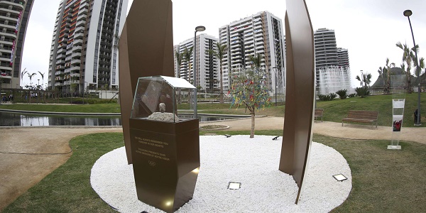 JO de Rio 2016 : un monument à la mémoire des sportifs décédés pendant les Jeux