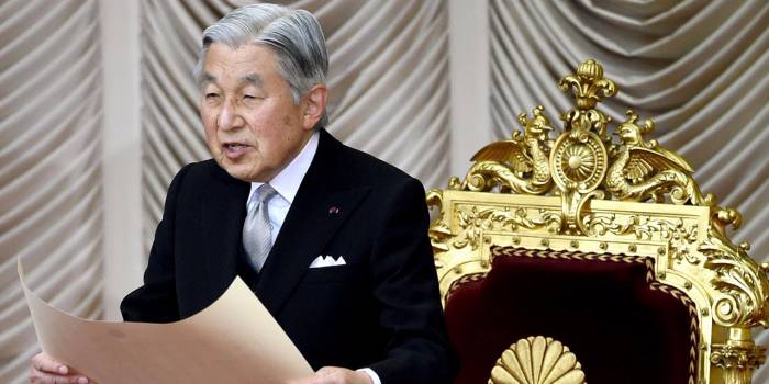 Japon : le gouvernement valide un projet de loi autorisant l'abdication de l'empereur