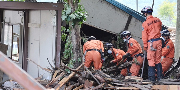 Japon : un typhon fait 17 morts, selon un nouveau bilan