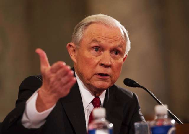 Jeff Sessions vows to prosecute leaks of classified information