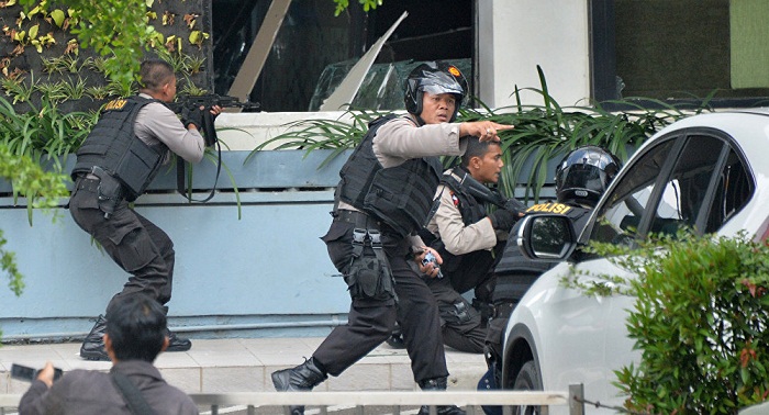 Explosions terroristes à Jakarta - VIDEO