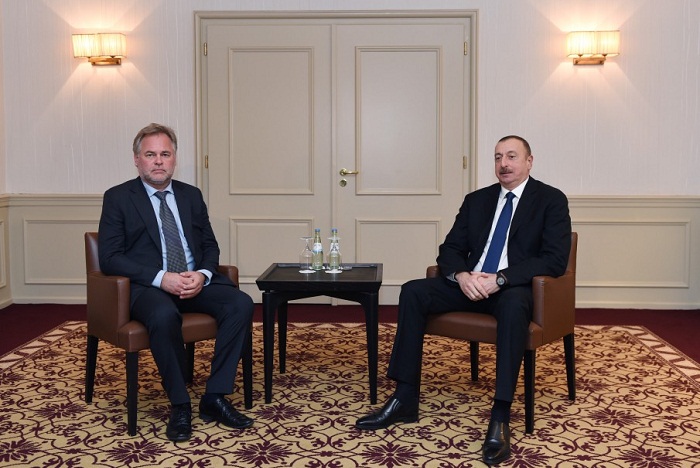 Le président Ilham Aliyev s’entretient avec le fondateur et patron du géant russe Kaspersky Lab