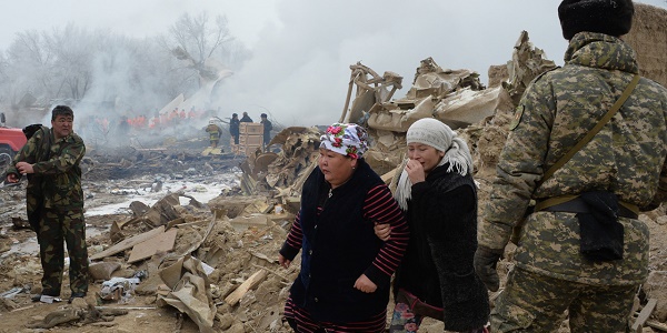 Kirghizstan : deuil national après le crash d`un avion-cargo turc