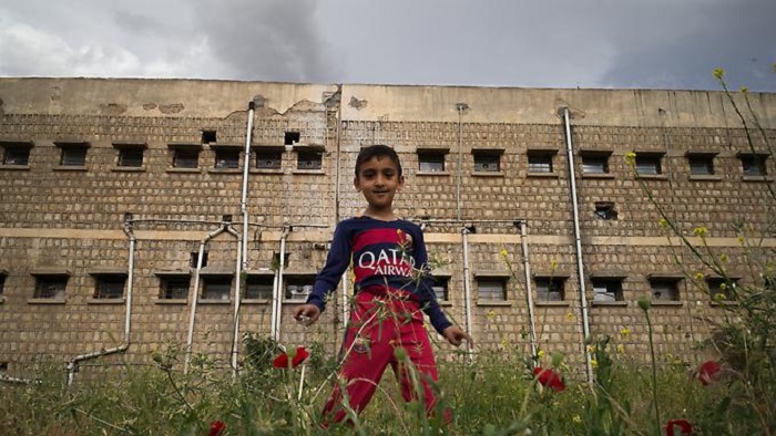 In Saddams Folterburg toben jetzt Kinder