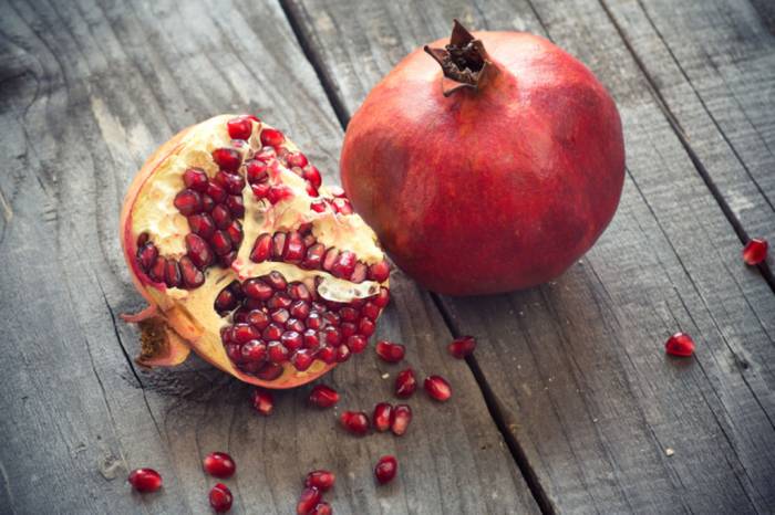 La grenade, un fruit anti-rides