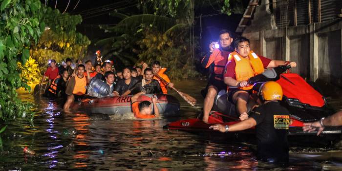 La tempête Tembin dans le sud des Philippines fait 30 morts
