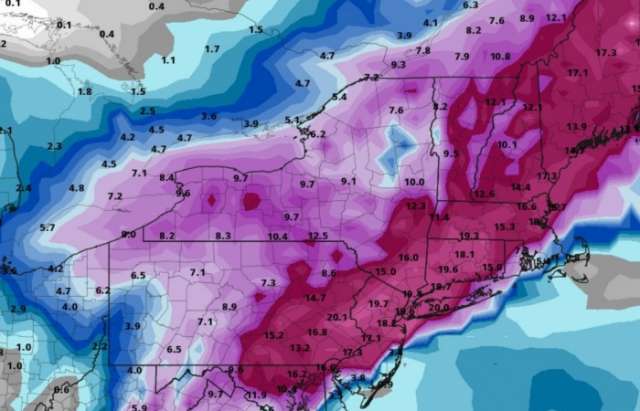 La ville de New York s'attend à être paralysée par la neige