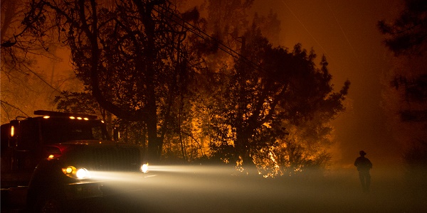 Le changement climatique a doublé les superficies brûlées dans l`ouest des États-Unis