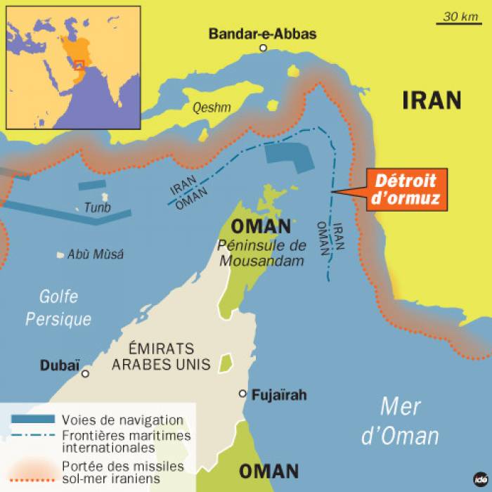 Golfe: tensions entre l'Iran et les États-Unis