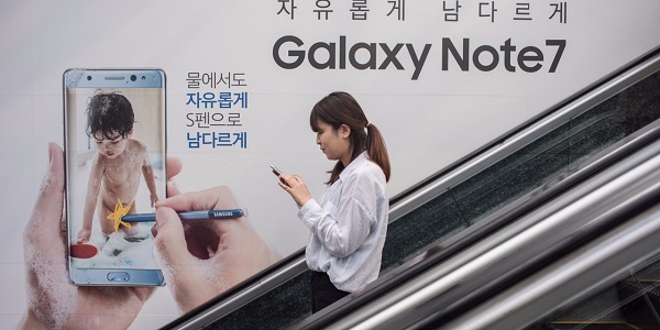 Le fiasco du Galaxy Note 7 plombe les chiffres de Samsung au troisième trimestre