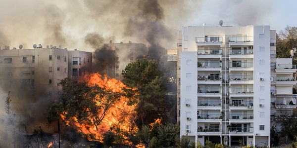 Le nord d`Israël en alerte face aux feux de forêt